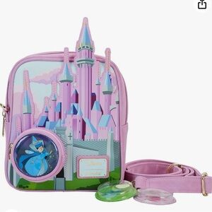 🆕 Sleep Beauty Castle Crossbody Bag